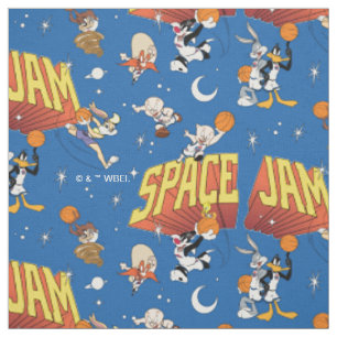 Tecido Padrão do Espaço Exterior SPACE JAM™ TUNE SQUAD™