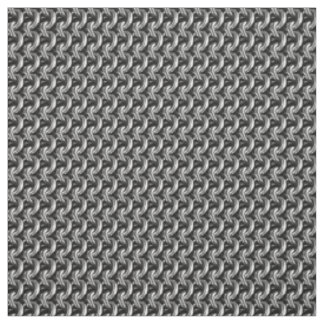 Tecido Padrão do Gótico Silver Chainmaille Impress