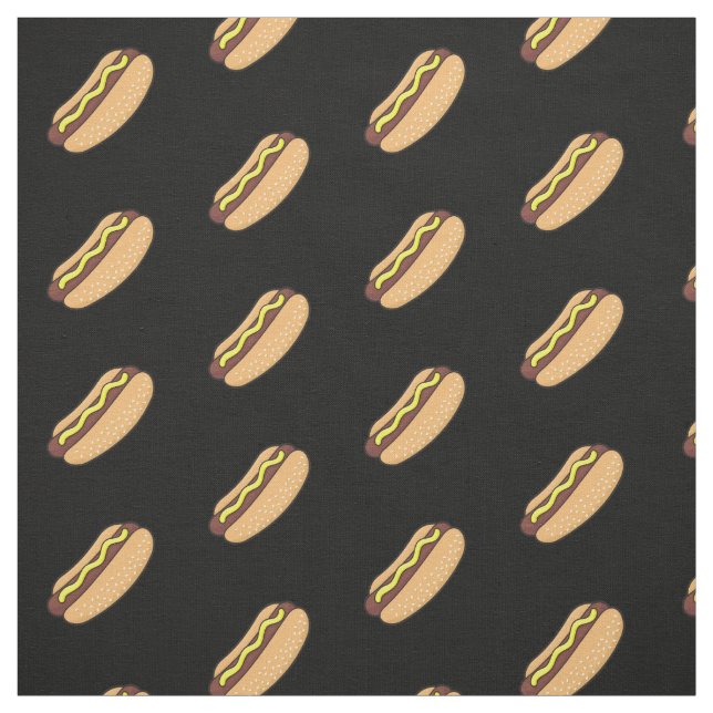 Tecido Padrão do Hotdog (Modelo)