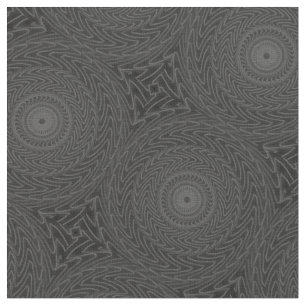 Tecido Padrão dos círculos do carvão