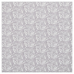 Tecido Padrão Elegante desenhado à mão de Rosa escriv