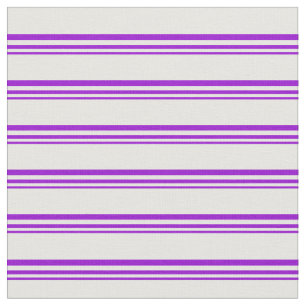 Tecido Padrão em branco e violeta escura