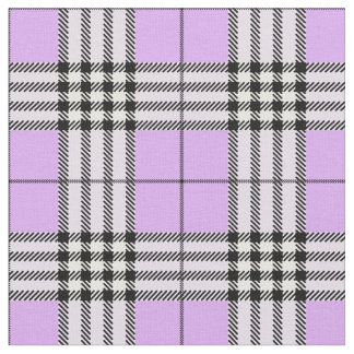 Tecido Padrão escocês clássico do Tartan Roxo