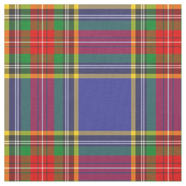 Tecido  Padrão Escocês da Xadrez MacBeth Tartan (Detalhe)
