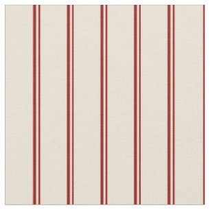 Tecido Padrão Escuro Vermelho e Bisque de Stripes