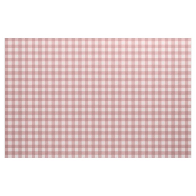 Tecido padrão estético de gingham de xadrez poeirento (Jarda)