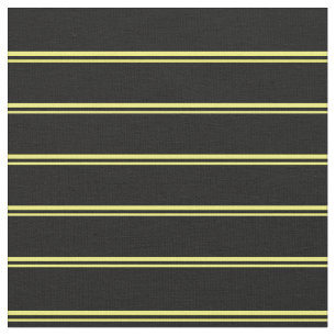 Tecido Padrão estriado/alinhado amarelo e preto