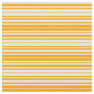 Tecido Padrão estriado/alinhado cor de laranja e branco