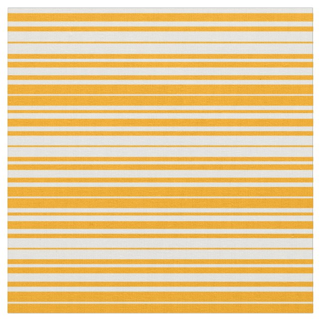 Tecido Padrão estriado/alinhado cor de laranja e branco (Detalhe)