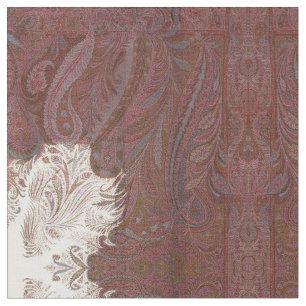 Tecido Padrão Europeu de Paisley da Era Antiquada Vitori