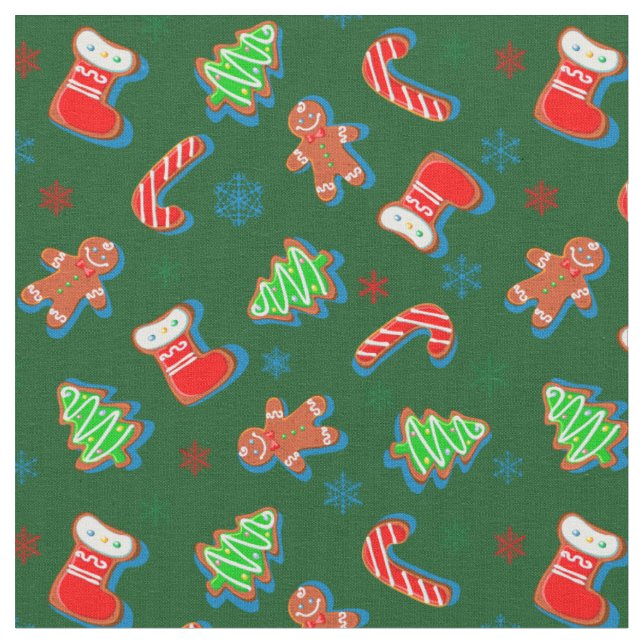 Tecido Padrão Feliz de Natal (Detalhe)