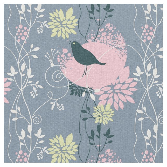 Tecido Padrão Floral 7 (Detalhe)