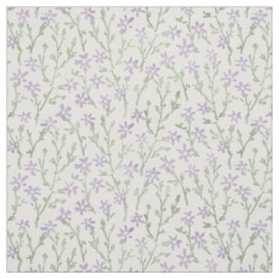 Tecido Padrão floral boho retrô. Sakura japonesa.
