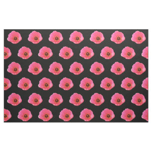 Tecido Padrão Floral da Tulip Rosa
