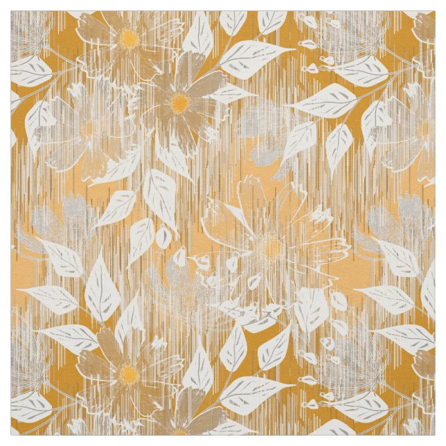 Tecido Padrão floral elegante. (Modelo)