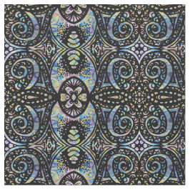 Tecido Padrão Floral em Camada Insuave