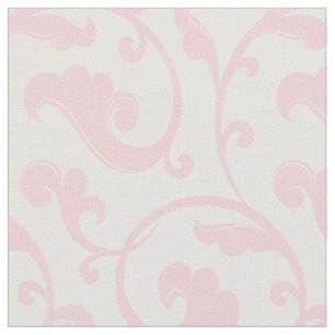 Tecido Padrão floral rosado feminino elegante