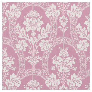 Tecido Padrão Floral Victorian Era Damask