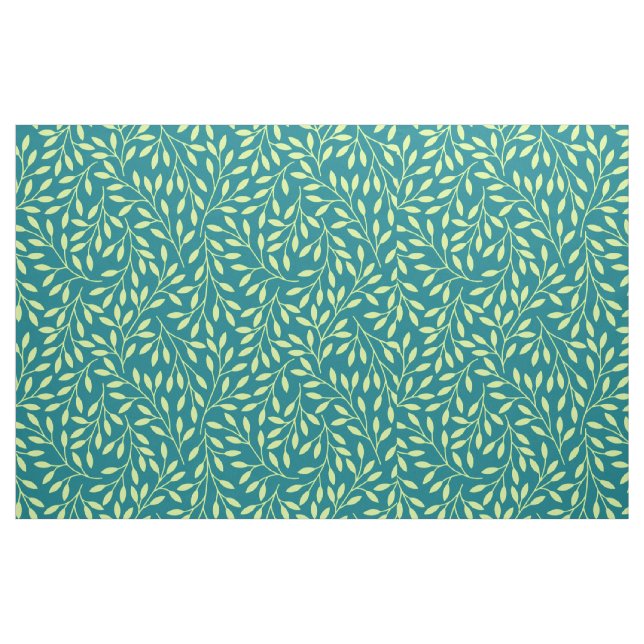 Tecido padrão folha (Fat Quarter)