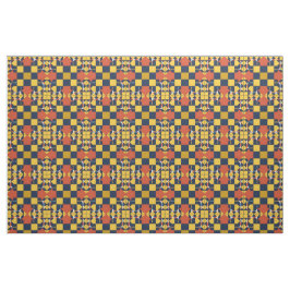 Tecido Padrão Geométrico Abstrato com Setas
