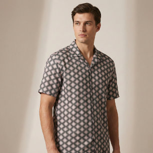 Tecido Padrão Geométrico de Tendy Elegante