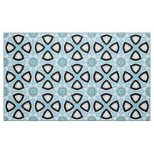 Padrão geométrico decorativo com triângulos pretos