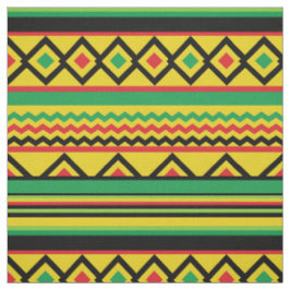 Tecido Padrão Geométrico do Kente Africano