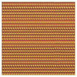 Tecido Padrão Geométrico do ouro Glow Brown Wicker