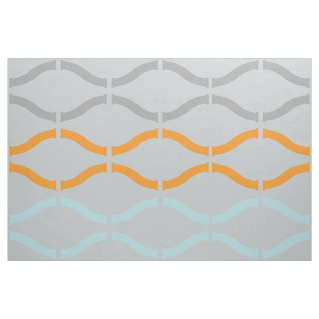 Tecido Padrão Geométrico do Pastel Funky Retro (Fat Quarter)