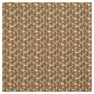 Tecido Padrão Inabalável De Folhas De Outono
