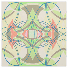 Tecido Padrão inspirado retroativamente (3 camadas e fund