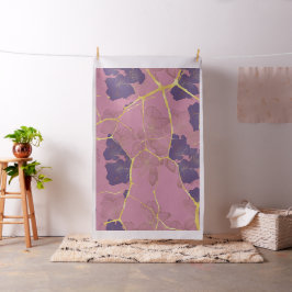 Tecido Padrão Kintsugi Japonês.