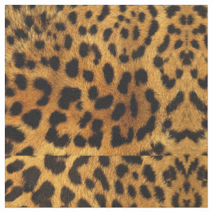 Tecido padrão-leopardo de impressão de animais de Trend