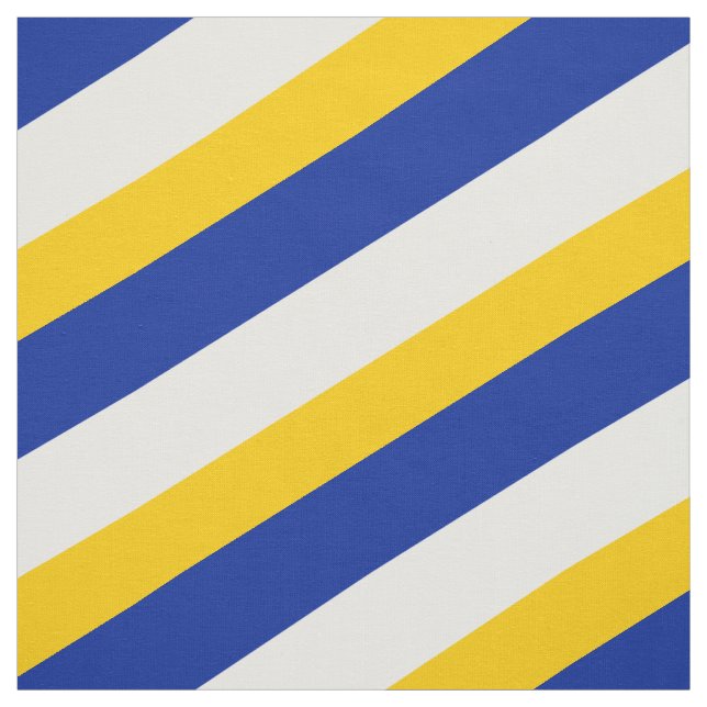 Tecido Padrão listrado azul, branco e amarelo (Modelo)