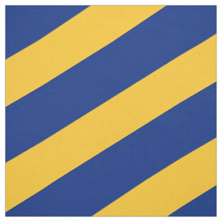 Tecido Padrão listrado azul e amarelo