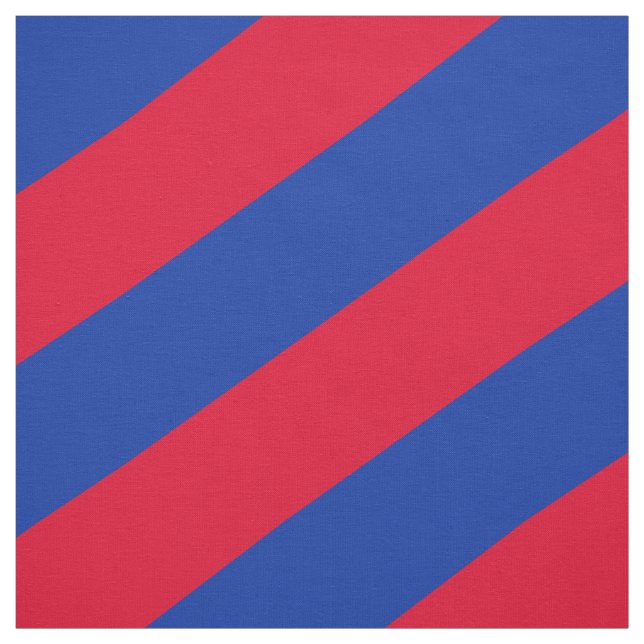 Tecido Padrão listrado vermelho e azul (Modelo)