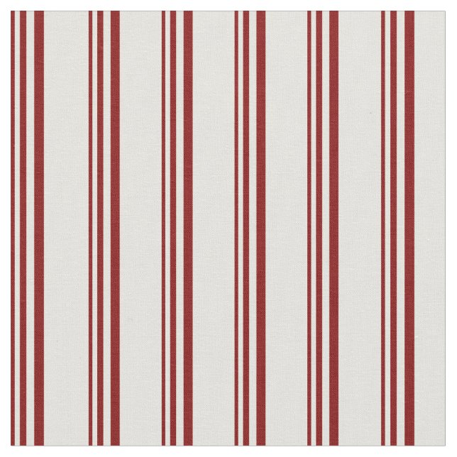 Tecido Padrão Maroon e Amarelo Claro Striped/Links (Detalhe)