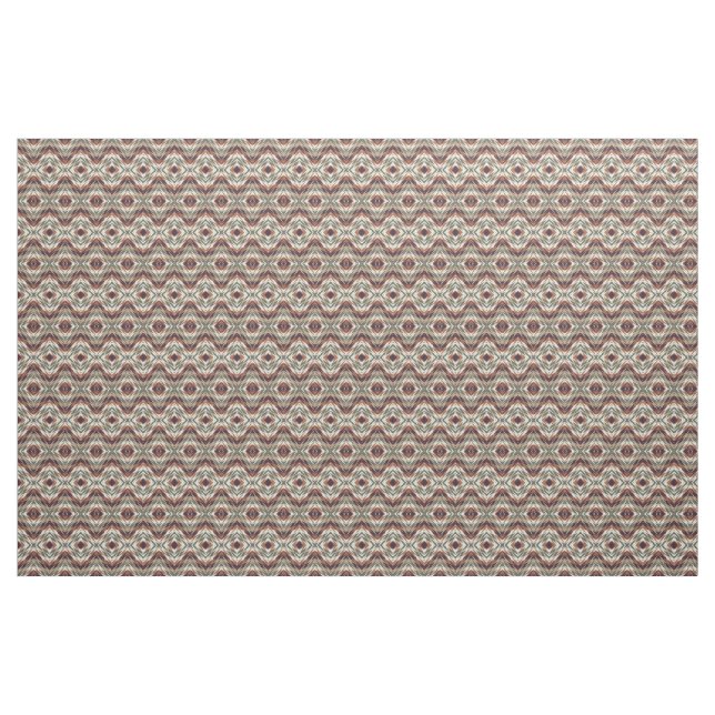 Tecido Padrão Mosaico Aztec Aztec Aztec, Castanho (Fat Quarter)