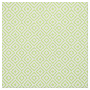Tecido Padrão Mosaico dos quadrados de diamante do Verde