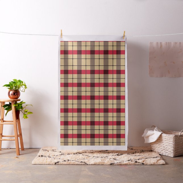 Tecido Padrão pago colorido (In Situ)