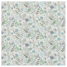 Tecido Padrão Polonês Folk Art Whimsical Flower