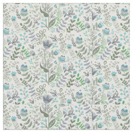 Tecido Padrão Polonês Folk Art Whimsical Flower