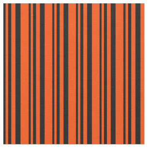 Tecido Padrão Preto e Vermelho Colorido Vinculado/Striped