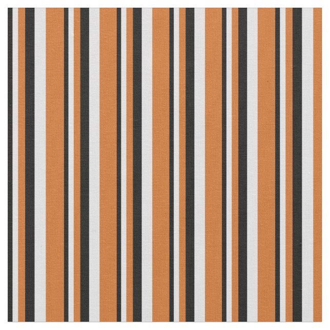 Tecido Padrão Preto, Lavanda e Stripes/Linhas de Chocolat (Detalhe)
