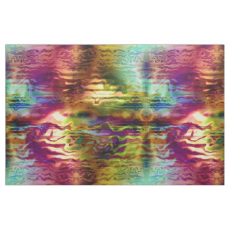 Tecido Padrão Psychedelic Tie Dye Rainbow Grunge