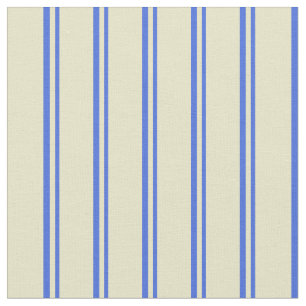 Tecido Padrão Real de Goldenrod Azul e Pálido