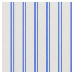 Tecido Padrão Real de Linhas Azuis e Brancas/Stripes
