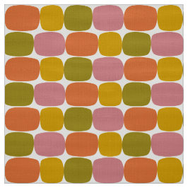 tecido padrão retrô 60s 70s