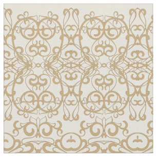 Tecido Padrão rico em ornamentados árabe