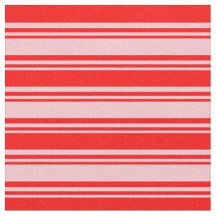 Tecido Padrão rosa e vermelho